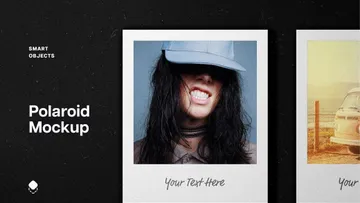 Polaroid Frame Mockup Vol.1