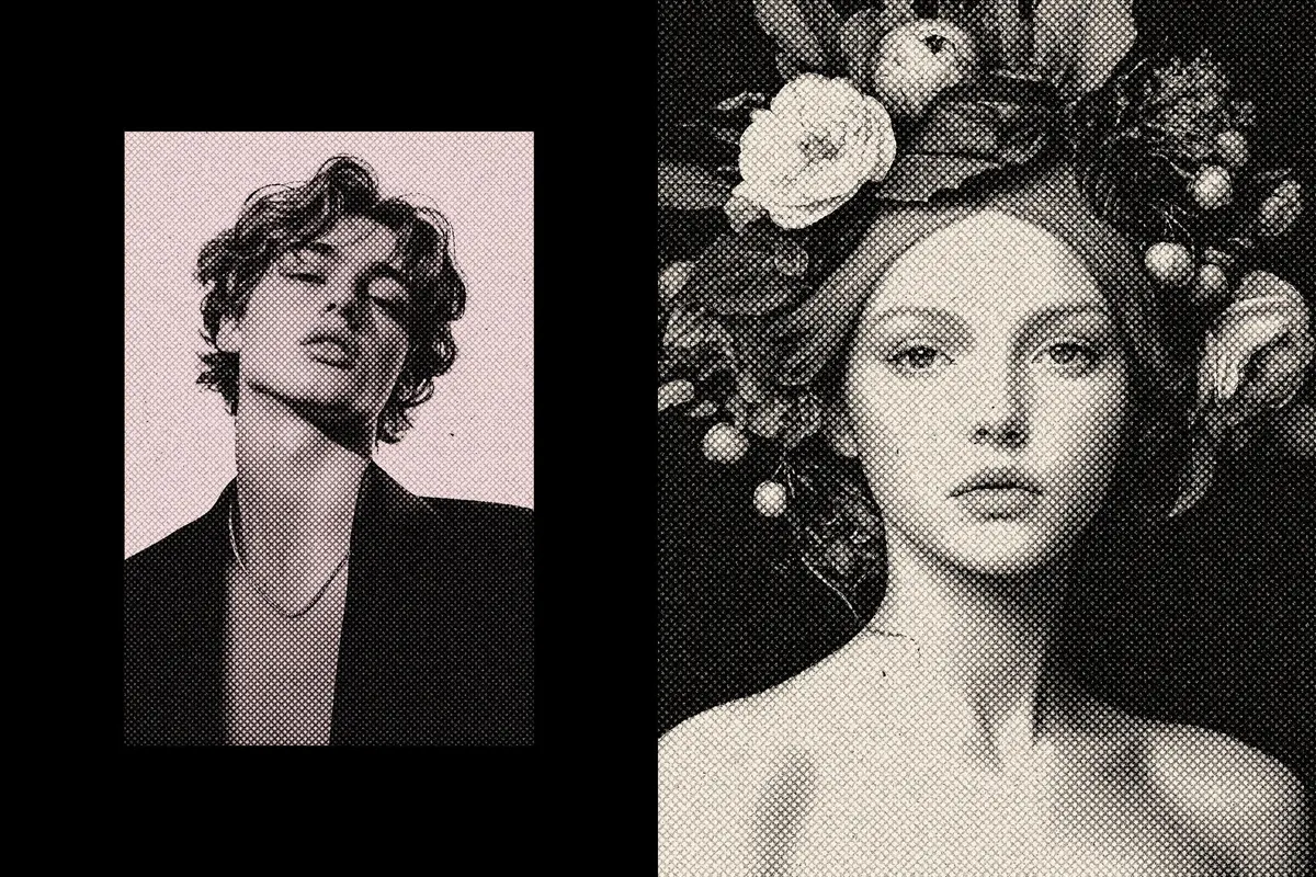 Retro Printing Photo Effect