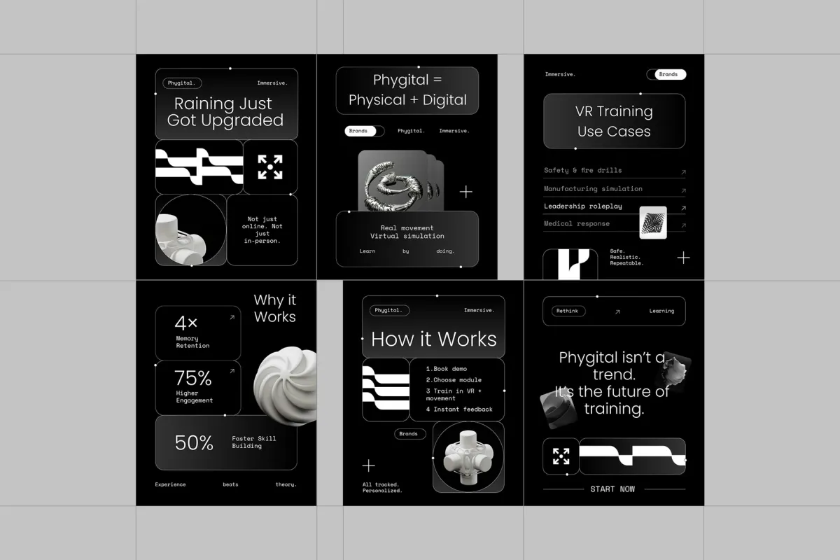 CANVA Virtual Reality Tech Instagram Template