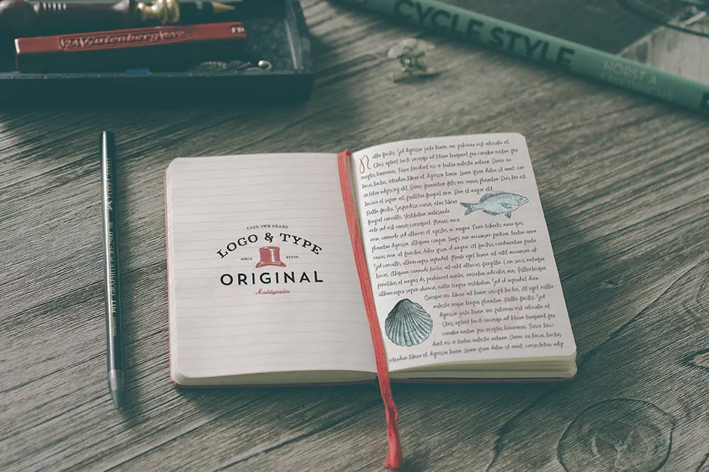 Hip Notebook Mockups Set