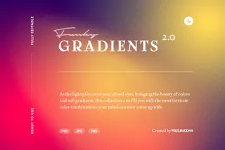 Funky Gradient Textures Vol.2