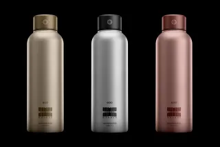 Metal Water Bottle Mockup