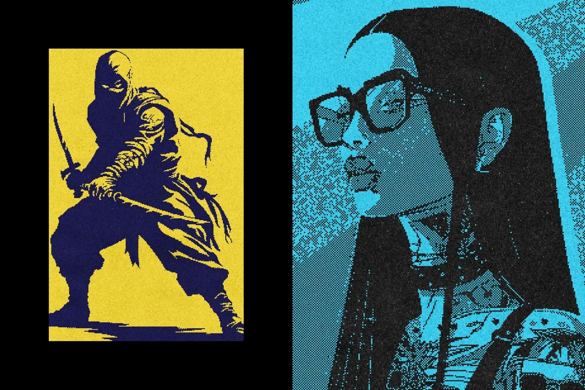Retro Pixelated Effect
