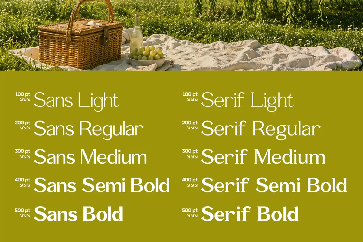 GC Commune Vol. 2 - Elegant Sans & Serif Font Family