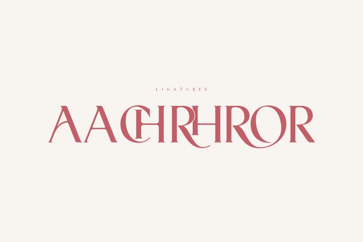 Antiqualux - Luxury Cosmetic Typeface