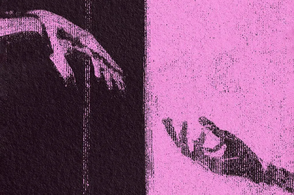 Ink Distortion Poster Effect