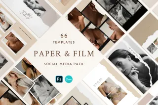 Paper and Film Social Kit