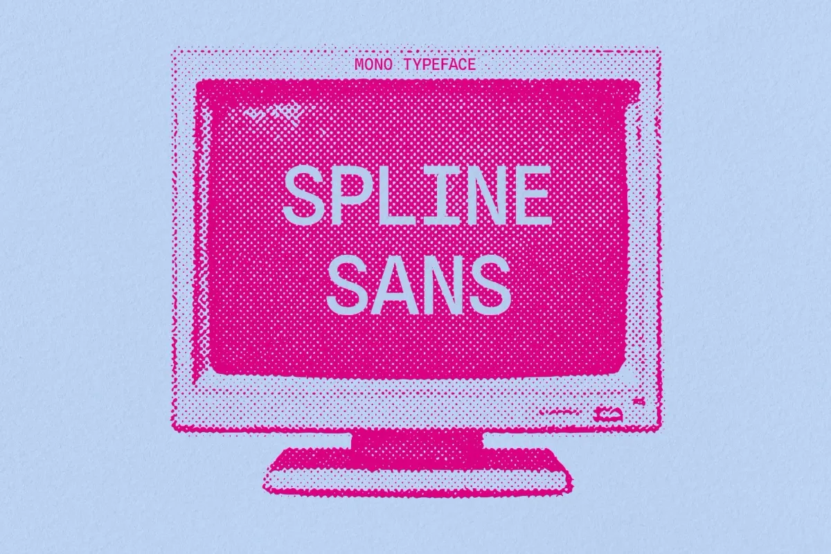 Spline Sans Mono Typeface