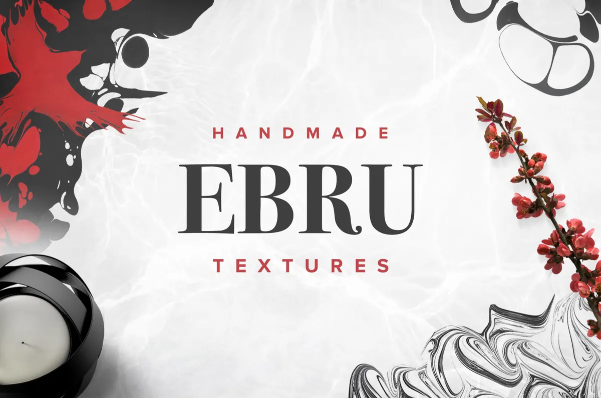 Ebru Marbling Textures