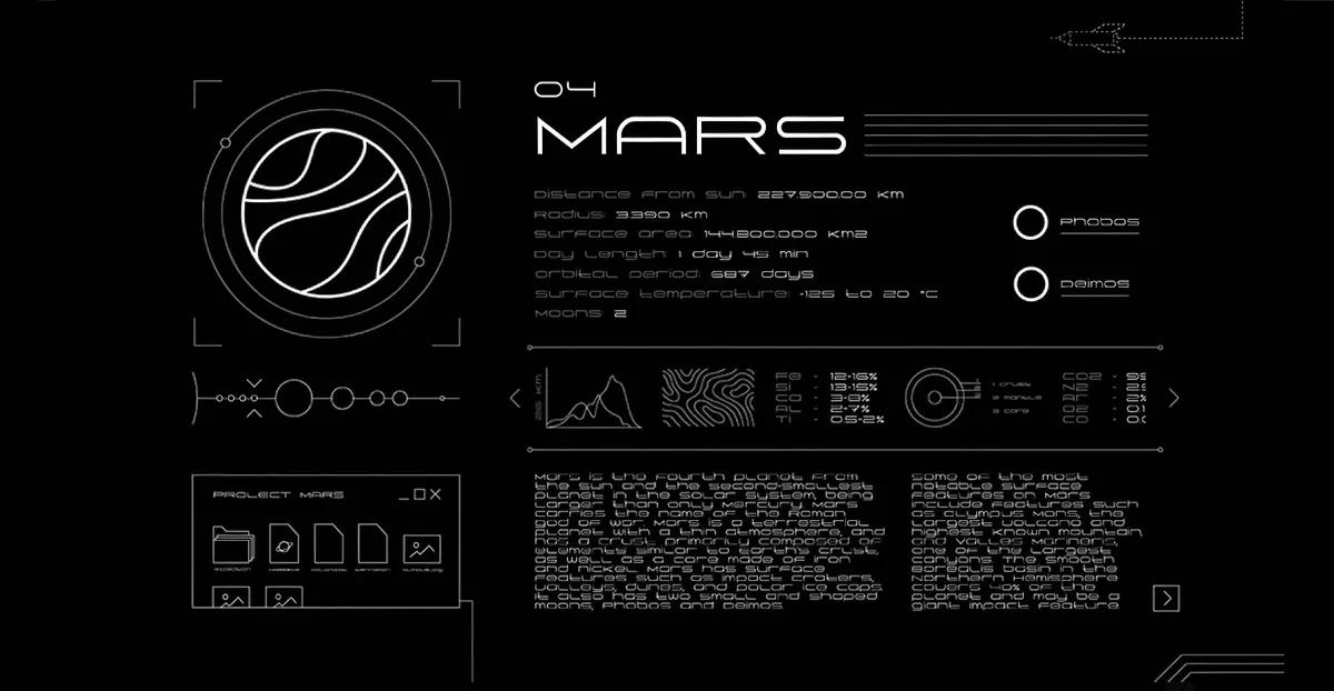 Project Space Font