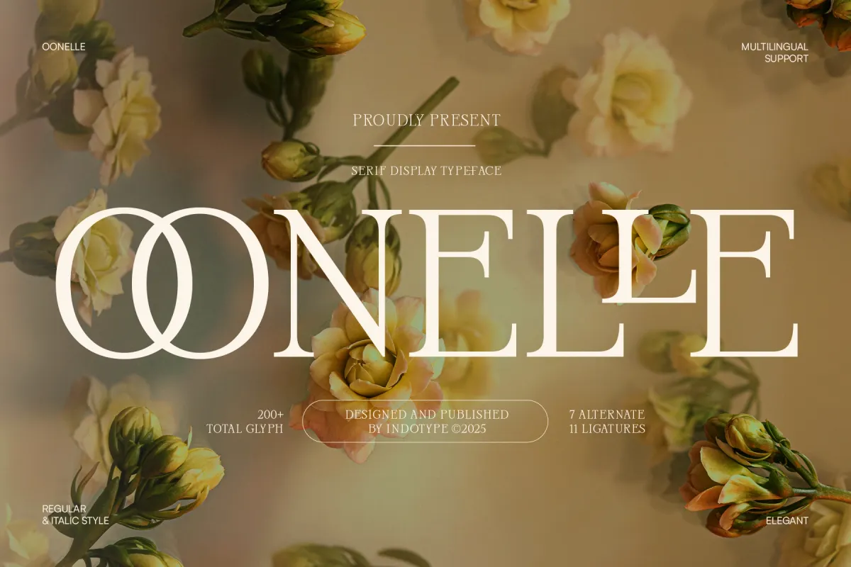 Oonelle - Elegant Serif Font