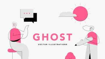 Ghost Vector Illustrations