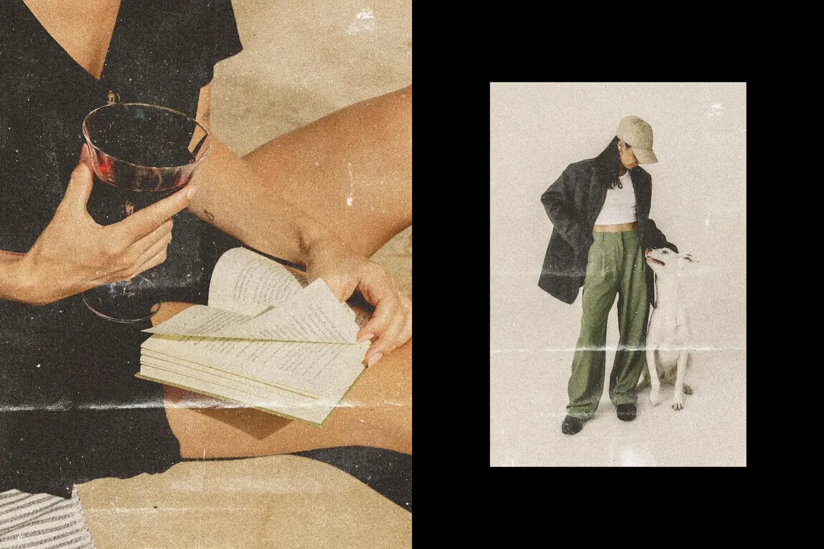 Vintage Paper Photo Effect