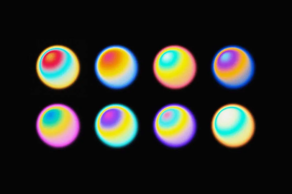 Quantum Space Gradient Textures