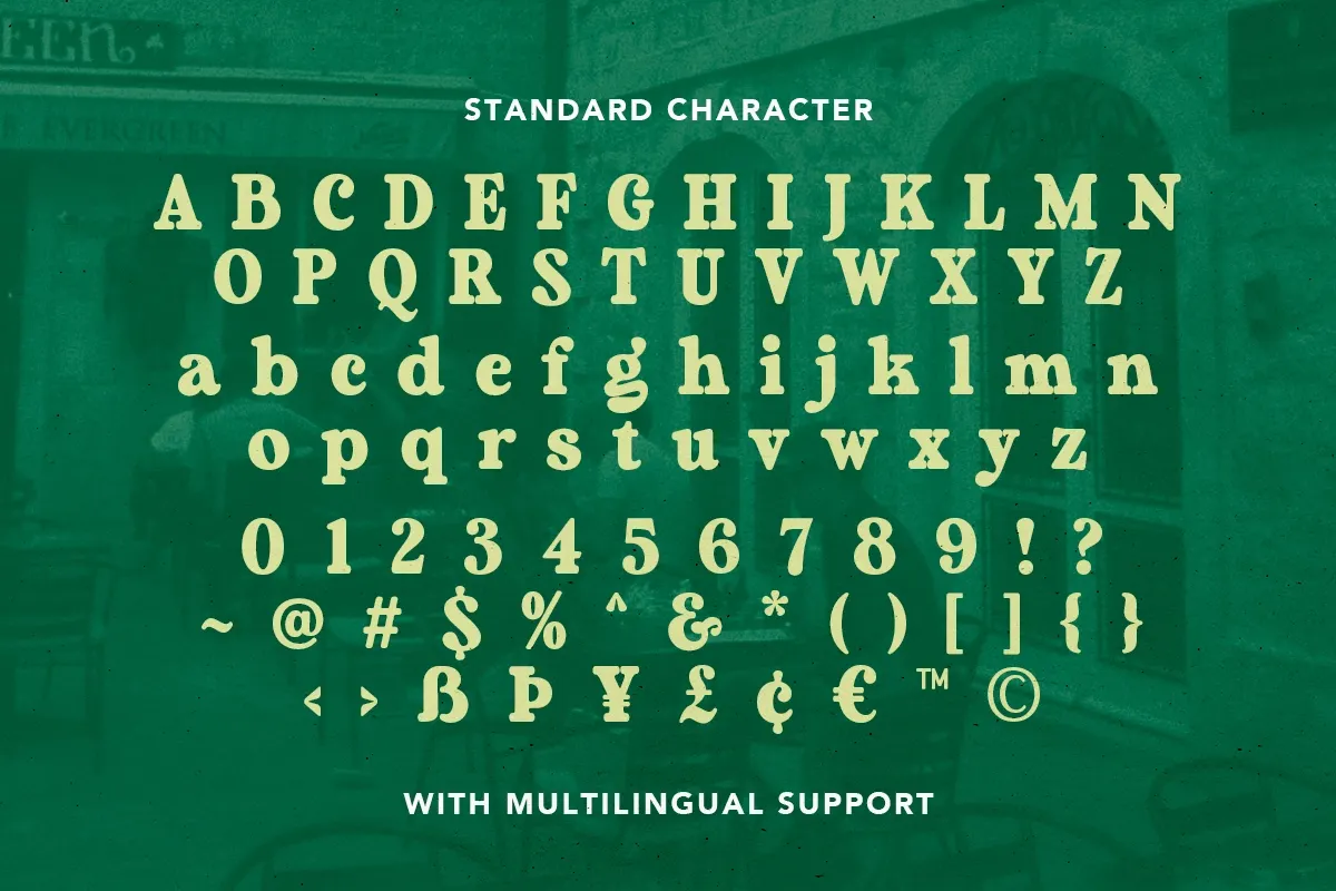 Breaking March - Groovy Bold Serif