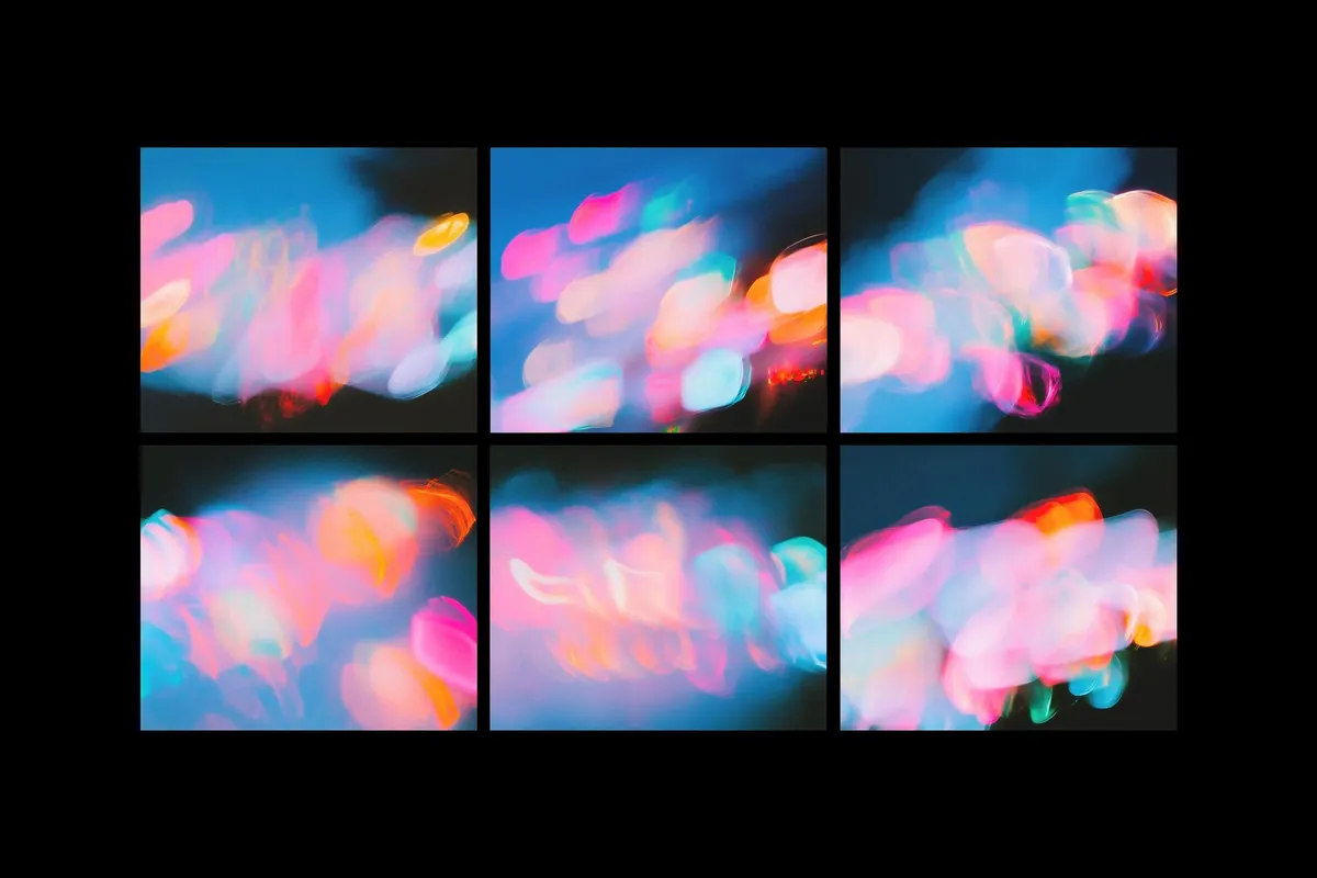 Abstract Smudged Textures