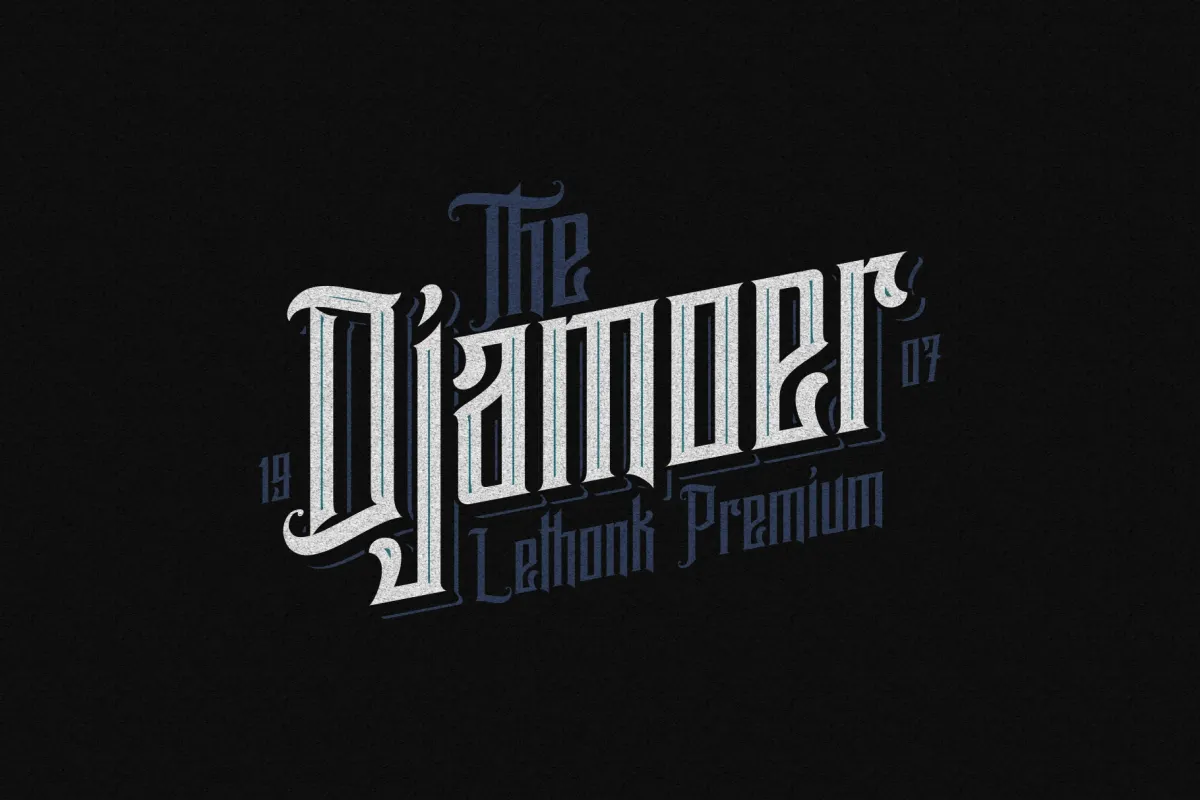 Avartequero - Bold Blackletter Display Font