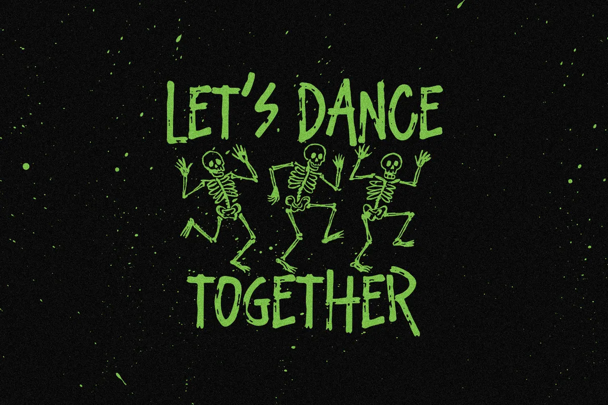 Morience - Spooky Layered Brush Font