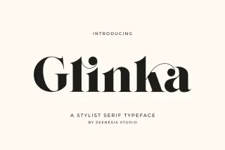 Glinka - Elegant Serif Font