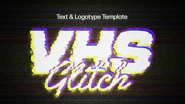 VHS Error Glitch Effect