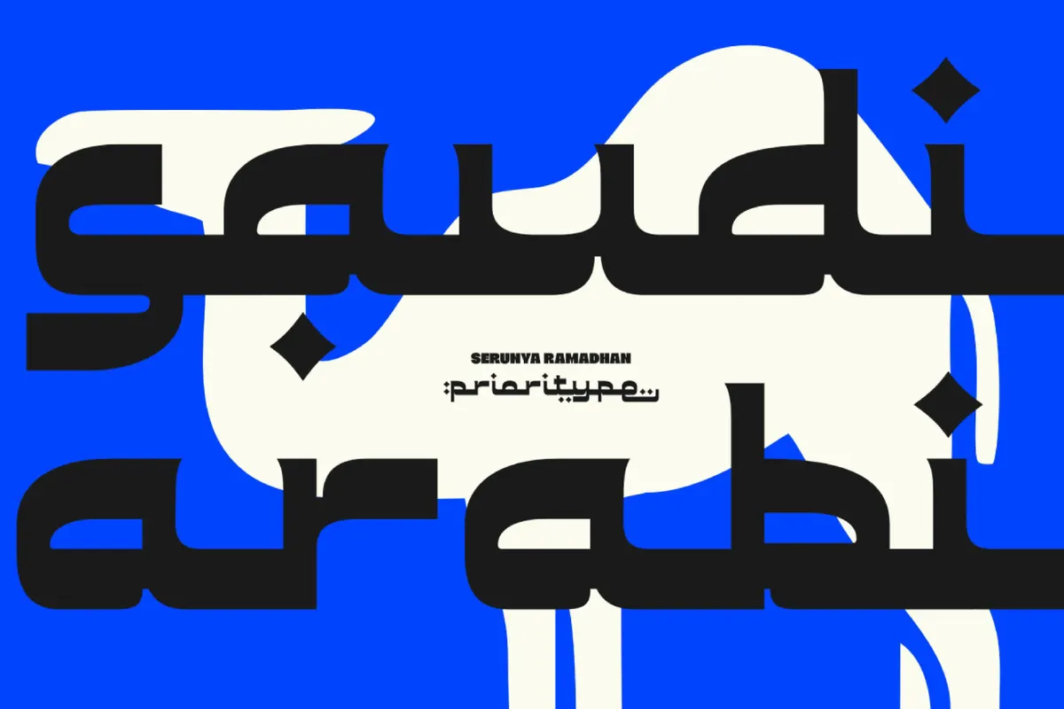 Serunya Ramadhan - Arabic Style Font