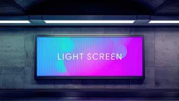LED Screen Mockup