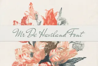 Mr De Haviland Font