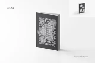 Minimal Paperback Book Mockup