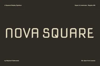 Nova Square - Free Geometric Display