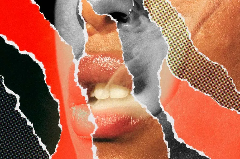Pop Art Torn Paper Effect
