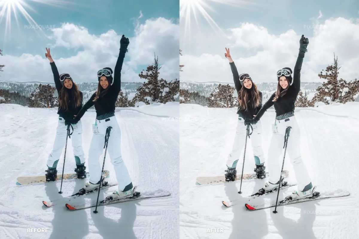 Clean Winter Lightroom Presets
