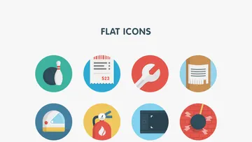 Ballicons Flat Icons Set 2 Vol.2