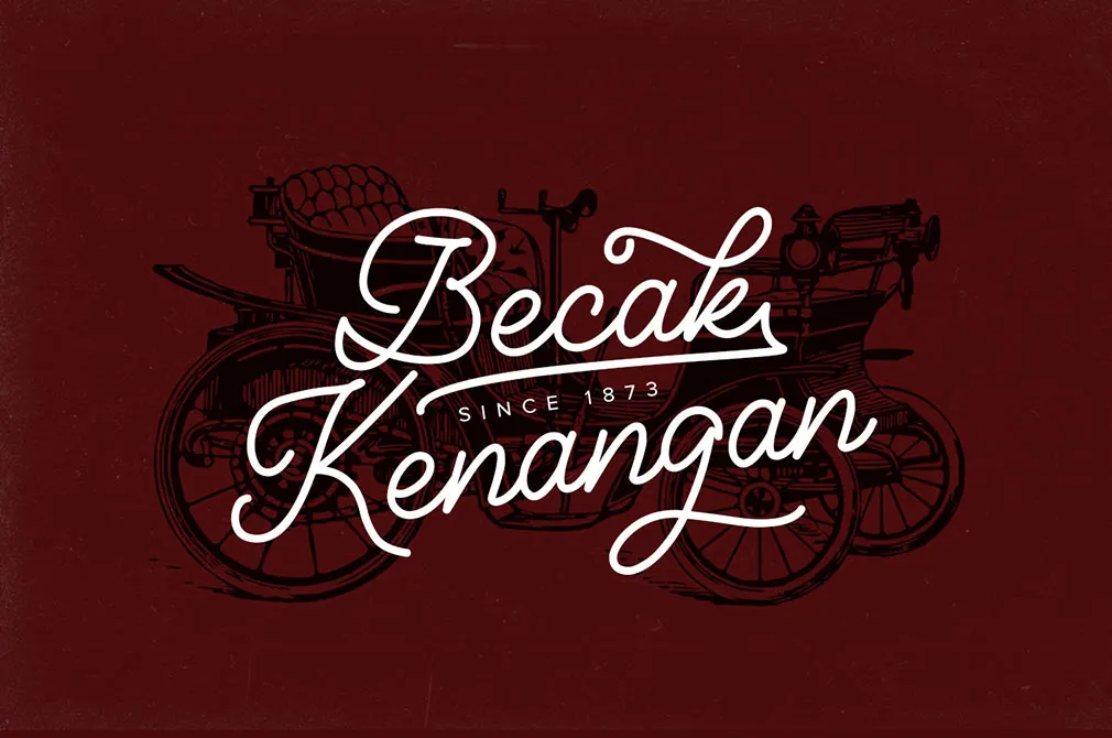 Classical Monoline Script Font