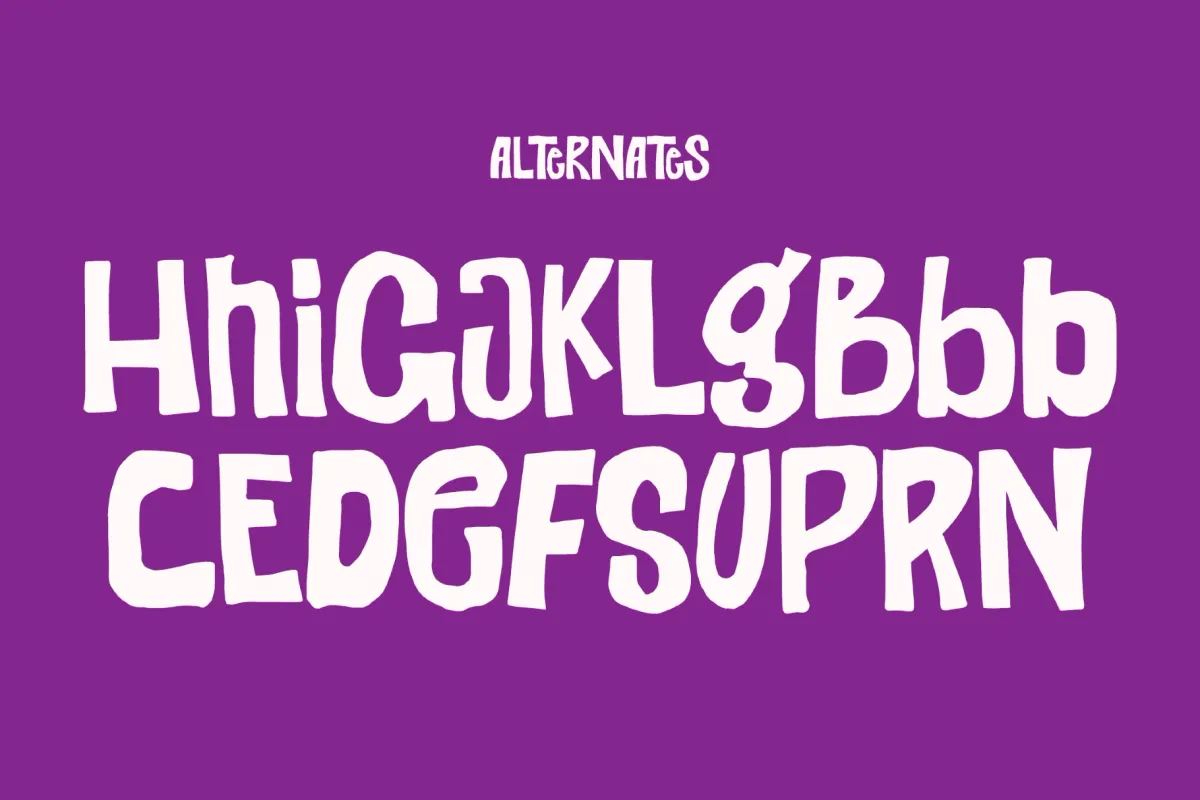 Relaxe - Playful Handdrawn Display Font