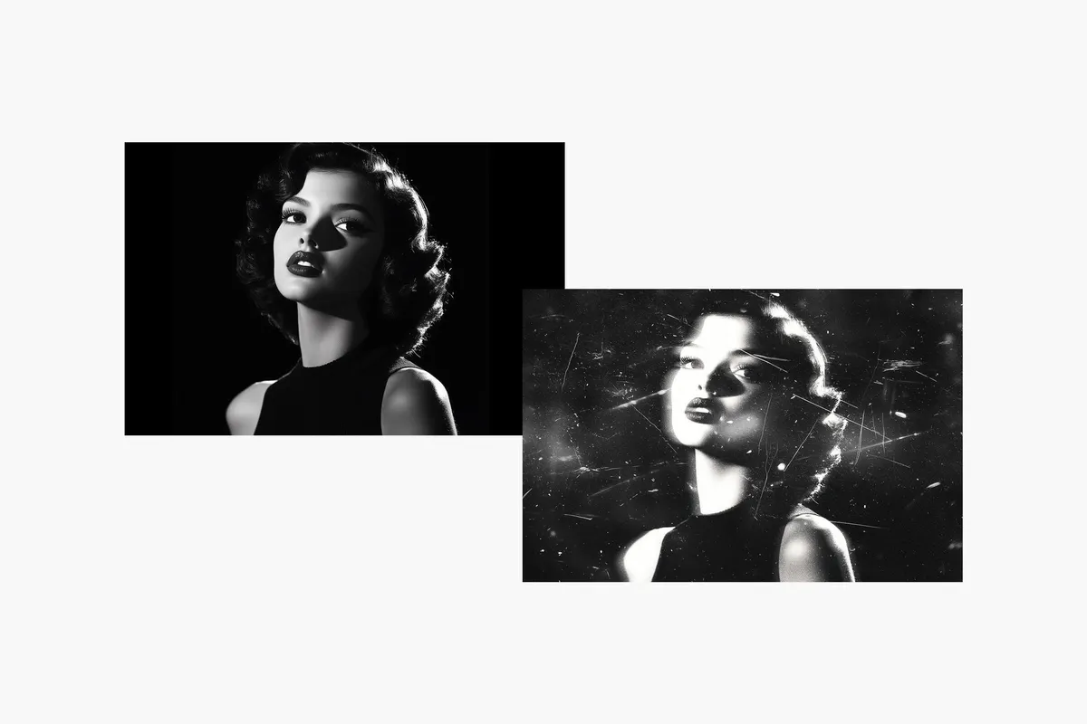 Vintage Film Photo Effect