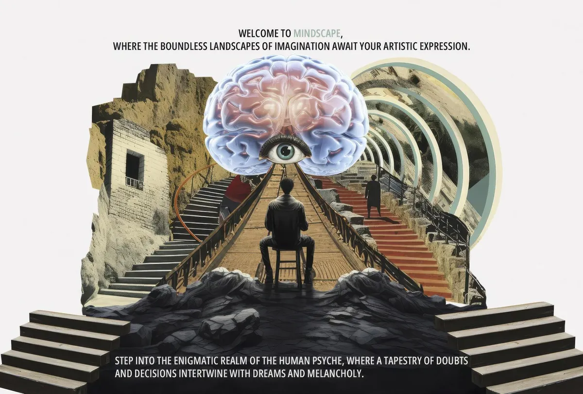 MINDSCAPE — Inner World Collage Kit