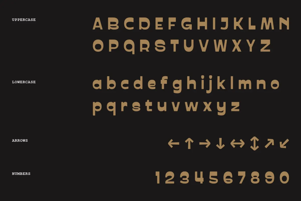 PRAK Trotoer - Vintage Display Font