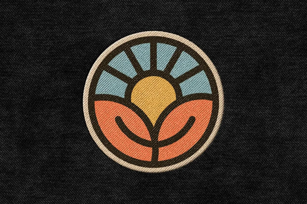 Patch Embroidery Logo Mockup