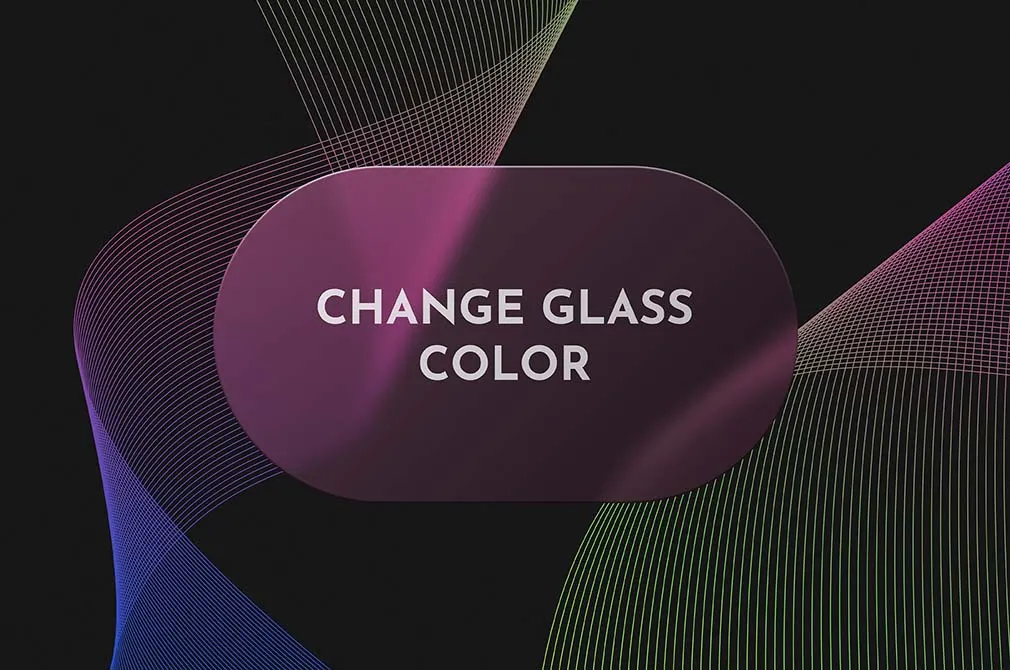 Glass Morphism Mockup
