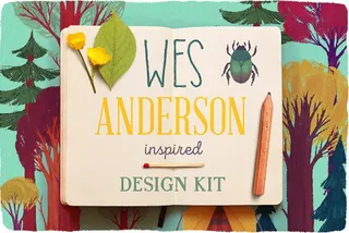 Wes Anderson Graphics Kit