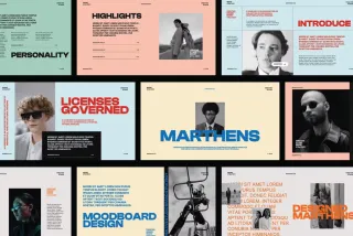 Marthens - Brand Strategy Google Slides Template