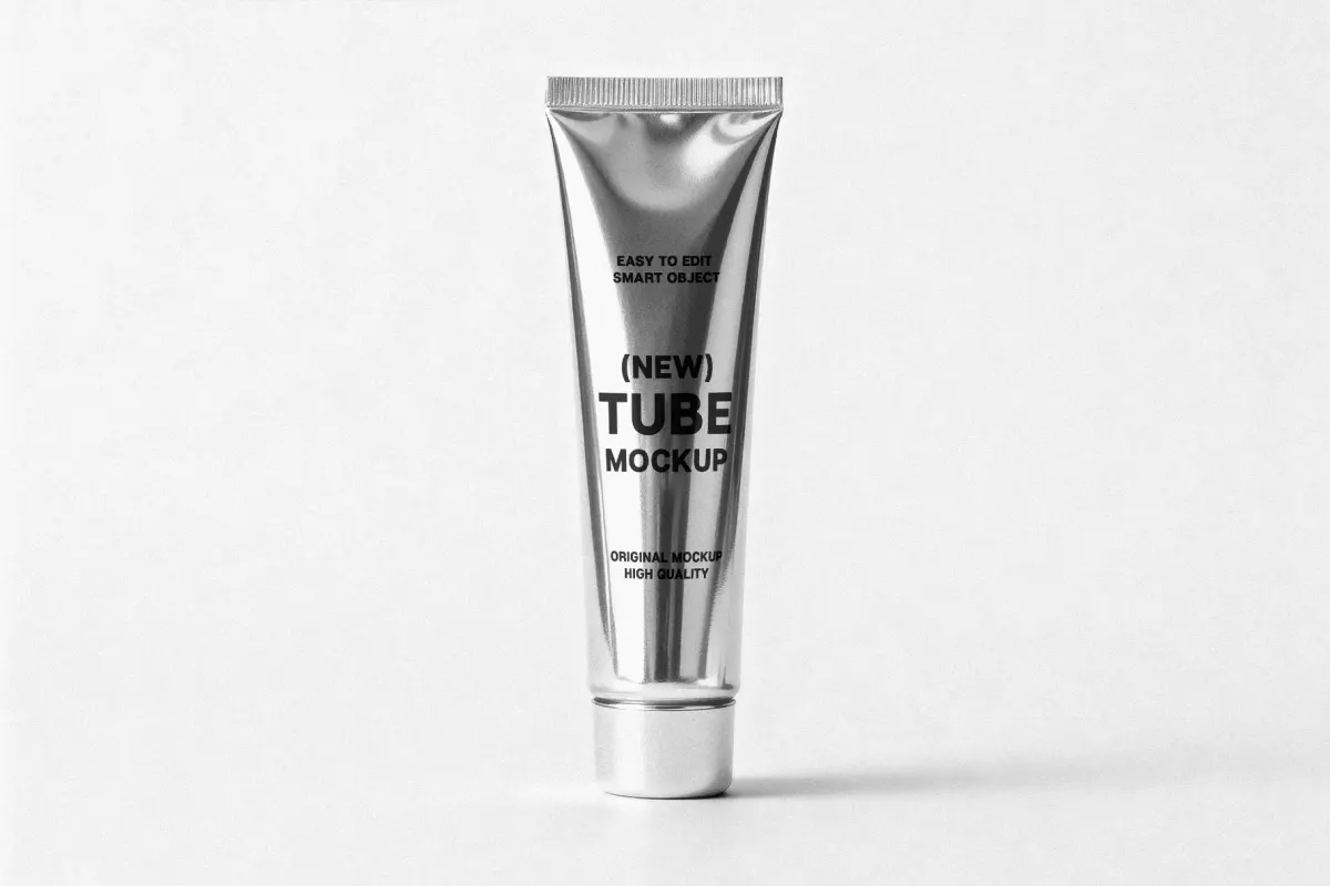 Skincare Tube Mockup