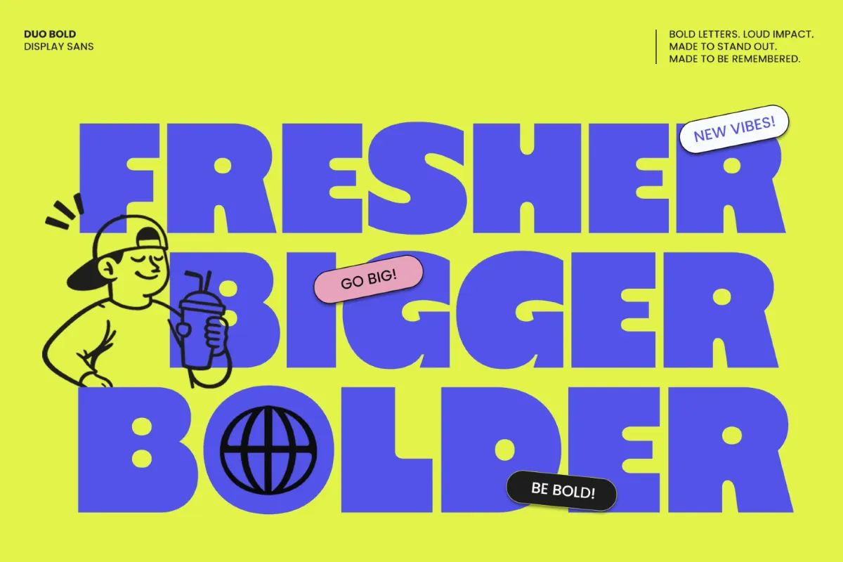 Choks - Heavy Bold Branding Font