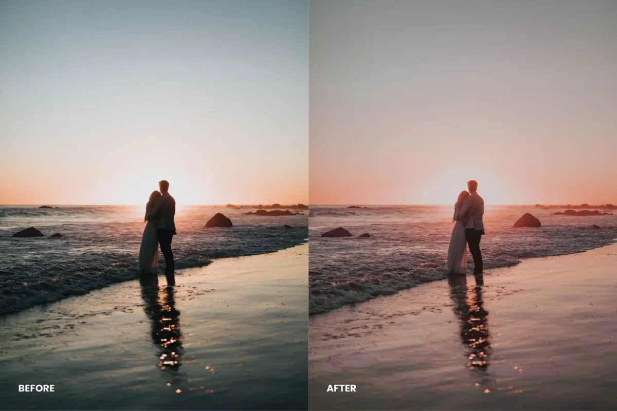 Pastel Sunset Vibes Lightroom Presets