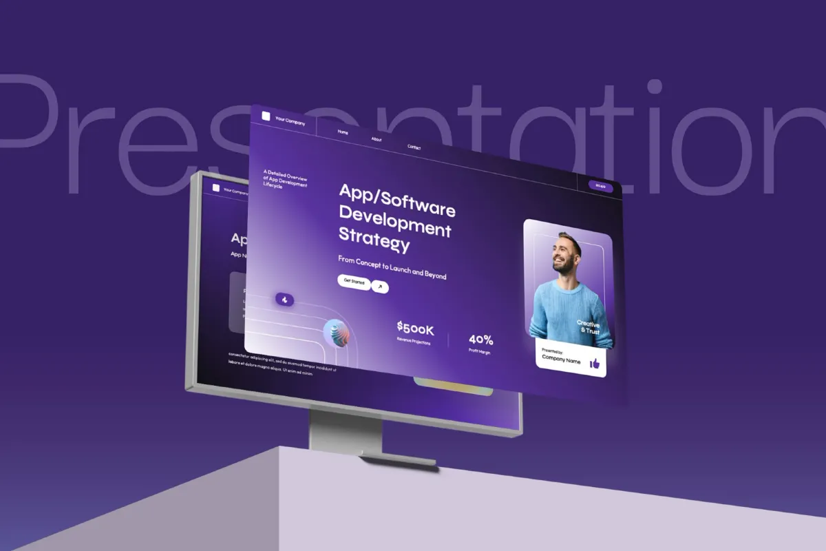 Interactive App Development Presentation - Keynote