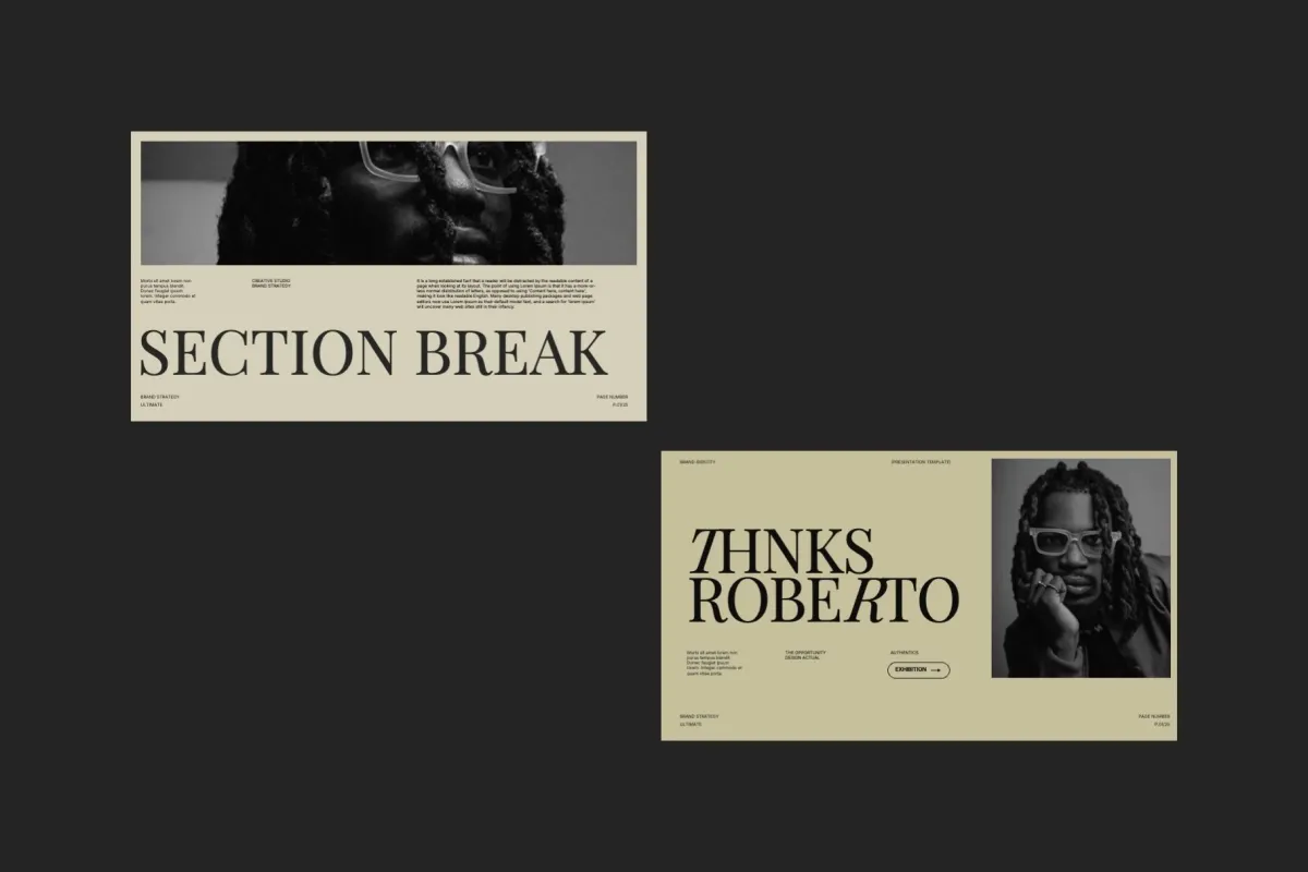 Roberto - Brand Strategy Google Slides Template