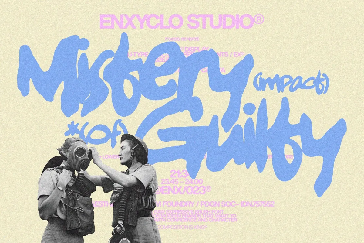 WODIEN — Brush Handdrawn Font