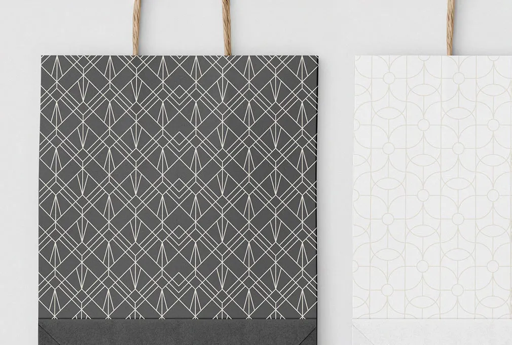 Paper Bag Mockup Set