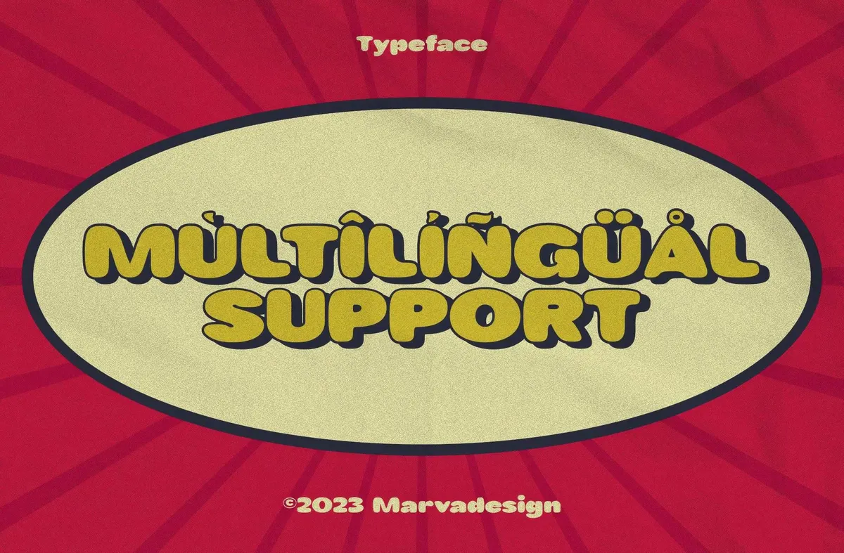 Bonaci Comic Typeface