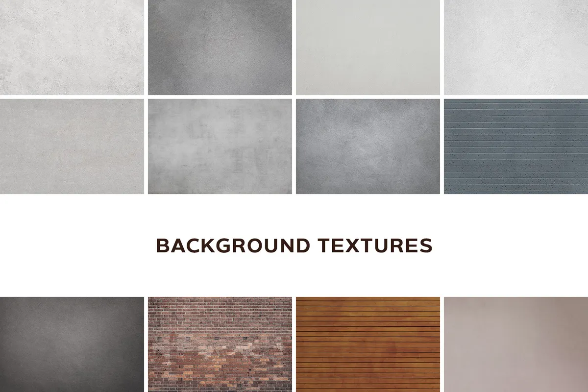 Glued Poster Mockups Collection